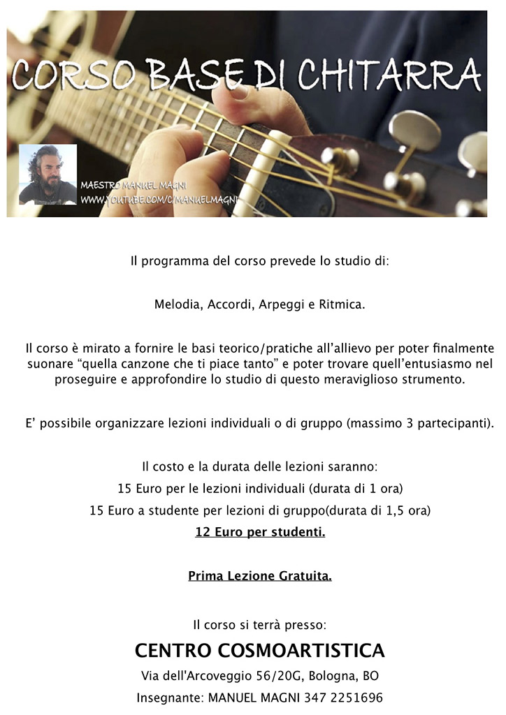Corso base di Chitarra